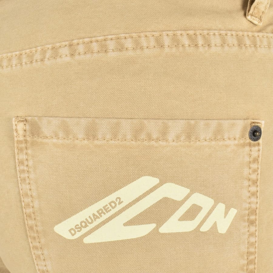 DSQUARED2 642 Straight Fit Jeans Beige | Mainline Menswear DSQUARED2 642 Straight Fit Jeans Beige | Mainline Menswear